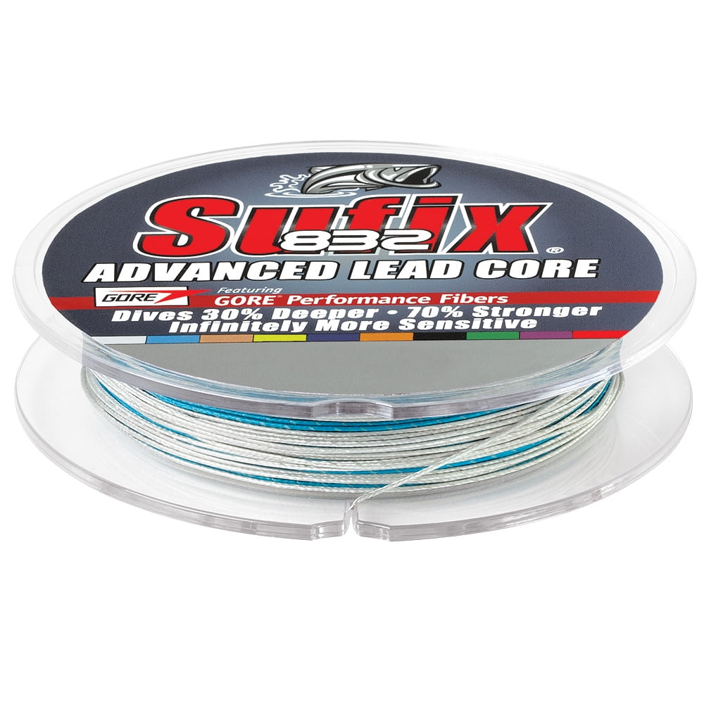 Sufix 832 Advanced Lead Core Fishing Line 100 Yds 12lb - Walmart.com