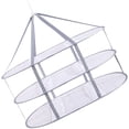 thumbnail image 2 of Three Layer Folding Sweater Hanging Dryer Clothes Drying Rack 2pcs, 2 of 7