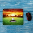 thumbnail image 4 of Golf Mouse Mat Grass Sunset Hole Outdoor Trees 9.5x7.9 Inch Smooth Mouse Pad for Gaming Office Work Home, 4 of 5