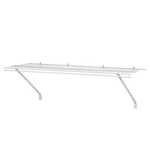 ClosetMaid 1031 Wire Shelf Kit, 3-Feet X 12-Inch, White