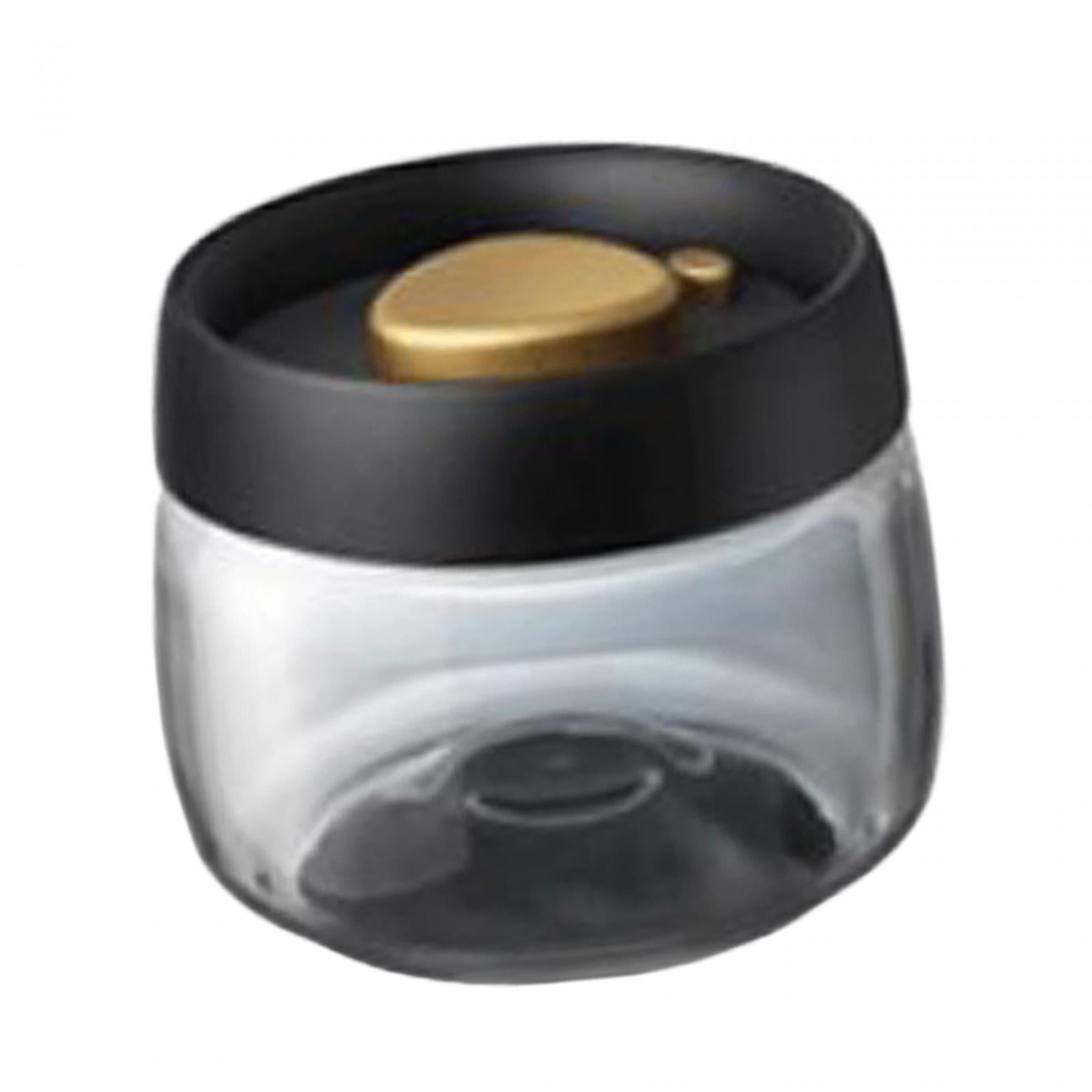 Glass Box, Multifunctional Freestanding with Vacuum Lid, Food Storage Container Airtight Rice Storage Container , Small
