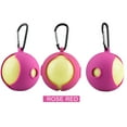 thumbnail image 1 of Funda para pelota de golf funda portátil de silicona para pelota de golf con hebilla ayudas para entrenamiento de golf, 1 of 7