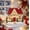 Whisker Cottage A2, variant on Mistletoe Lane - Diffuser, Whisker Cottage Mist Aroma Diffuser with Color Changing Lights, Xmas Gift for Mom Dad, Holiday Home Scent