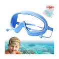 thumbnail image 1 of Chenchen HD Children's Large Frame Waterproof and Anti-Fog Swimming Goggles with Nose Cover, 1 of 1