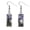 #5, variant on US Rectangle Starry Sky Sunflower Van Gogh Painting Glass Drop Dangle Earrings