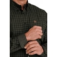 thumbnail image 2 of Cinch Men's Medallion Print Long Sleeve Button-Down Western Shirt Black Large, 2 of 4
