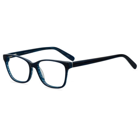 Designer Looks for Less Womens Prescription Glasses, DNA4016 Black/Blue