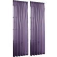 thumbnail image 3 of Sheer Voile Curtains for Windows 2 Panels Set Light Filtering Window Treatments Drapes for Bedroom Bathroom Kitchen Living Room Home Decor Soft Airy Semi-Transparent, 3 of 6