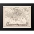 thumbnail image 2 of Meyer 24x19 Black Modern Framed Museum Art Print Titled - Berlin Germany - Meyer 1860, 2 of 5