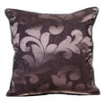 thumbnail image 1 of Fundas de almohada decorativas color ciruela para sofá, 40 x 40 cm (16 x 16 pulgadas), fundas de almohada de seda, fundas de almohada abstractas y modernas - Pasión púrpura real, 1 of 2