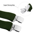 thumbnail image 2 of Buyless Fashion Bretelles Texturées Robustes pour Hommes - Sangles Ajustables de 48 Pouces 1 1/4 Pouces - Forme en Y, 2 of 7
