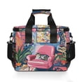 thumbnail image 7 of FORMRS Insulated Cooler Bag 24 Cans Capacity Soft Leakproof Lunch Box with Side Pockets, Art Cat, 7 of 7