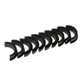 thumbnail image 4 of 10 Pieces Bike Handlebar Spacer Handlebar Extender Mount Conversion Black 9x25.4mm, 4 of 8