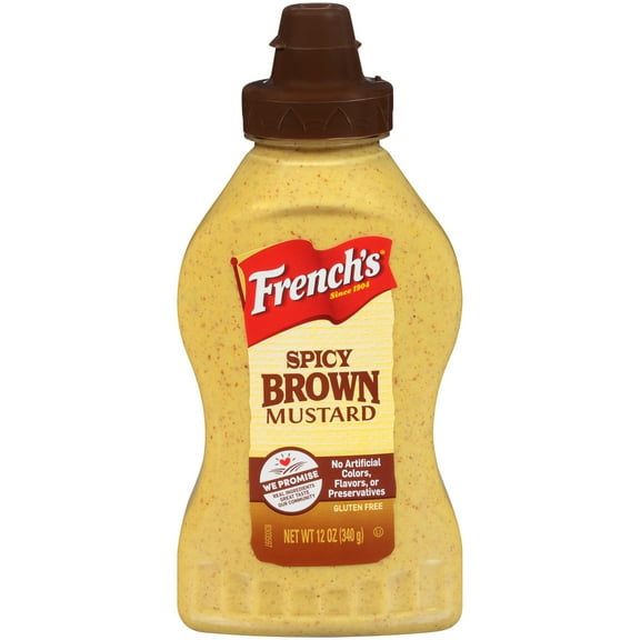 French's Spicy Brown Deli Mustard 12 oz (Pack of 6)