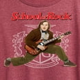 thumbnail image 3 of School of Rock - Dewey Finn Playing the Guitar - Women's Short Sleeve Graphic T-Shirt, 3 of 5