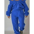 thumbnail image 5 of Casual Matching Two-piece Set, Zip Up Sweatshirt & Solid Sweatpants Outfits, Women's Clothing, 5 of 6