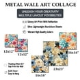thumbnail image 4 of Designart "Dreamy Blue Boho Florals" Floral Wall Art Set Of 5 - Blue Cottage For Bedroom Wall Art Set, 4 of 6