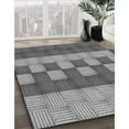 thumbnail image 2 of Ahgly Company Indoor Rectangle Patterned Gray Dolphin Gray Area Rugs, 4' x 6', 2 of 6