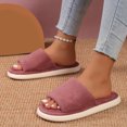 thumbnail image 2 of Vedolay Slippers for Women Indoor Cozy Slippers for Women Indoor Outdoor Fuzzy House Shoes Purple,39, 2 of 5
