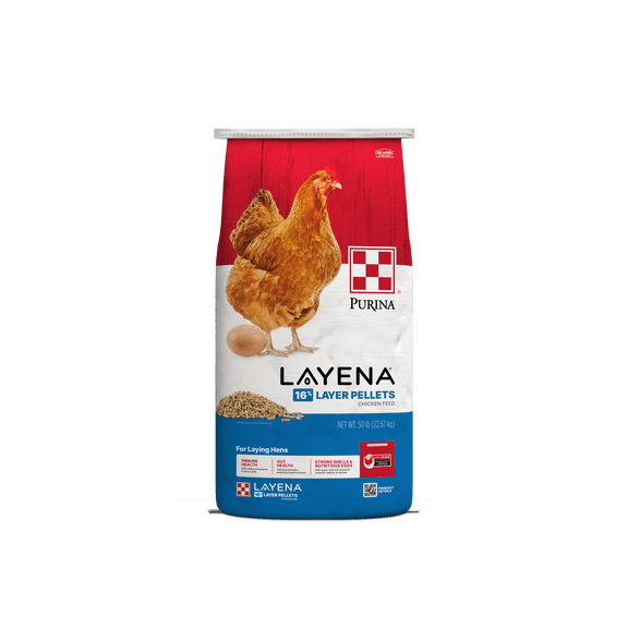 Purina® Layena® Layer Pellets, 50 Pound Bag