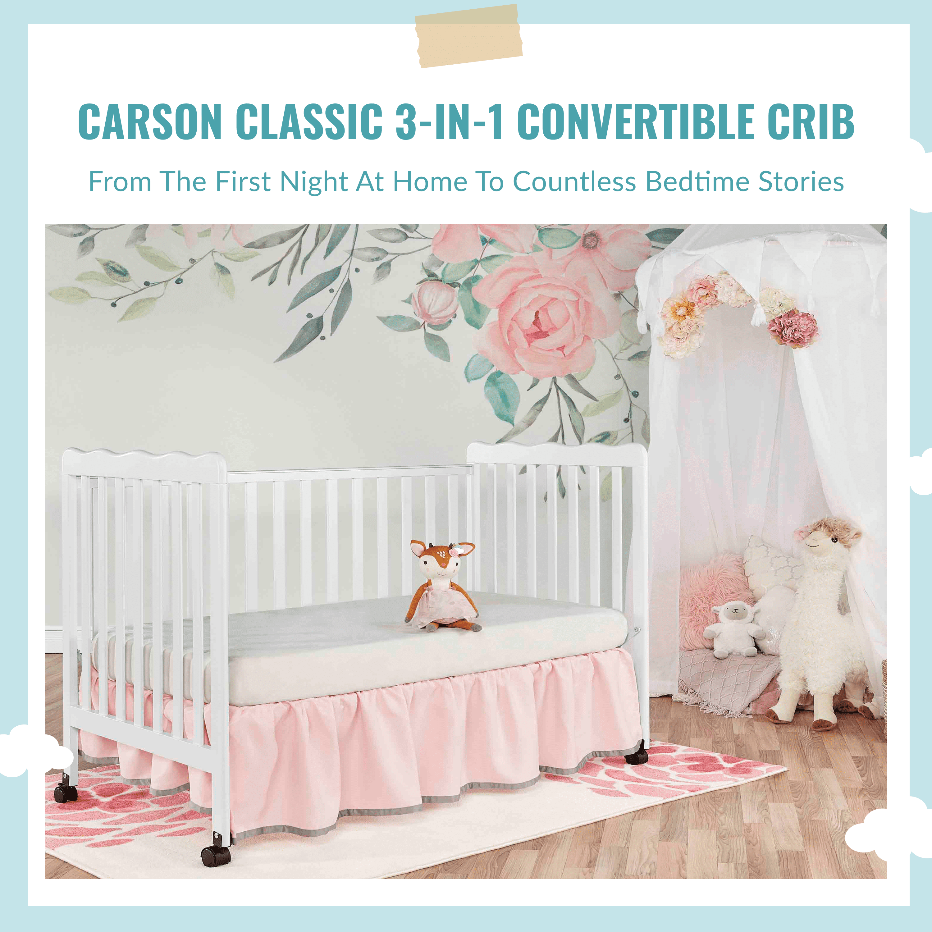 Carson 2025 convertible crib