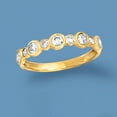 thumbnail image 4 of Ross-Simons 0.50 ct. t.w. Bezel-Set Diamond Ring in 14kt Yellow Gold, Women's, Adult, 4 of 5