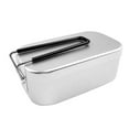 thumbnail image 2 of CNKOO Folding  Lunch Box Steaming Rack Bowl Combo Set for Picnic Camping Hiking Fishing Mountaineering, 2 of 7