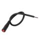 thumbnail image 5 of Conector de cable de extensión para bicicleta eléctrica, cable eléctrico impermeable hembra de 2 pines para luz de bicicleta eléctrica Cable de extensión de bicicleta, 5 of 14