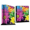 MightySkins SOPS4-Colorful Flowers Skin Decal Wrap for Sony PS4 Console - Colorful Flowers