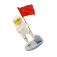 thumbnail image 3 of PENIKOKO Creative Space Cake Adornment Multi Colored Plastic Astronaut Decor 1 Set, 3 of 7