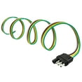 thumbnail image 2 of de de arnés de cableado de 960 mm con enchufe plano para remolque de 4 vías para barco, coche, vehículo Cola Conector macho de 4 vías, 2 of 8