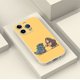 thumbnail image 4 of "Expresa tu personalidad: funda plateada mate con diseño de dibujos animados para iPhone 15 Pro Max y más", 4 of 4