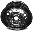 thumbnail image 6 of Wheel Rim for 1995-1999 Nissan Maxima 15 in Black Steel Rim Direct Fit, 6 of 15