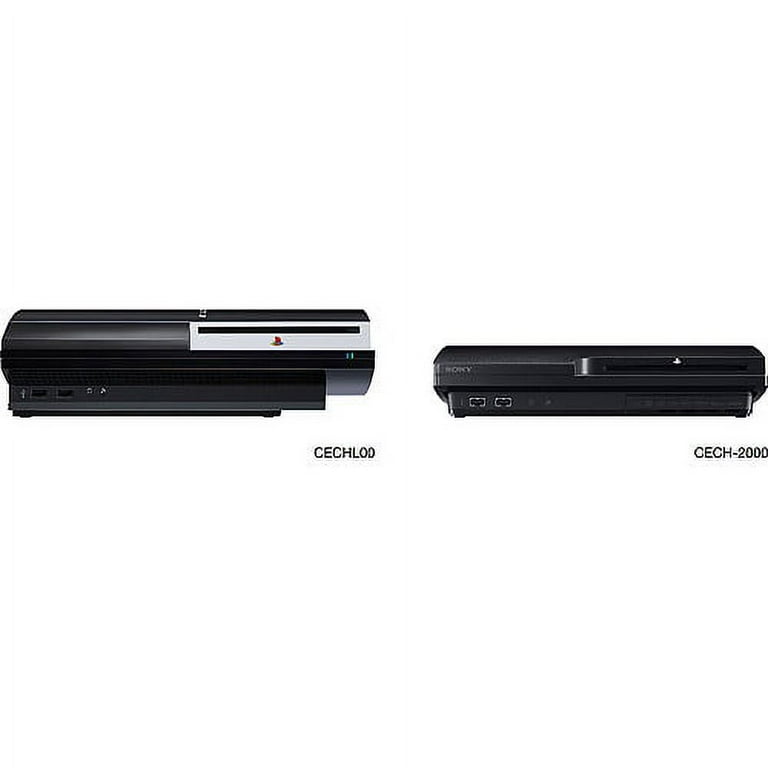 Sony PlayStation 3 Slim 120GB Black Console (CECH-2001A) - Walmart.com