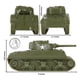 thumbnail image 4 of Toy Playset BMC CTS de la Segunda Guerra Mundial Battle of Saipan con 45 unidades de hombres del ejército, 4 of 9