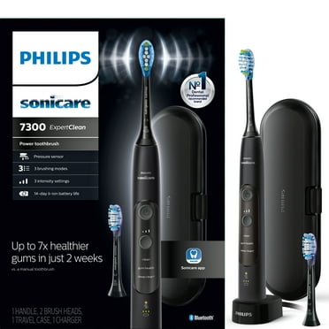 Philips Sonicare Expertclean 7300, Rechargeable Electric Toothbrush, Black HX9610/17