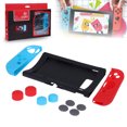 thumbnail image 3 of Kit de protección de la caja de la piel de la cubierta de silicona antideslizante para el interruptor de Nintendo, 3 of 7