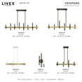 thumbnail image 4 of Livex Lighting - Denmark - 8 Light Chandelier in Mid Century Modern Style - 9.25, 4 of 8