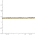 thumbnail image 5 of 10K Yellow Gold 2.75mm Flat Figaro Chain 30 Inch, 5 of 6