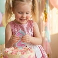 thumbnail image 5 of Numeral Birthday Candles, Cartoon Style Number Cake Toppers, Non-Toxic Wax, Decorative Birthday Party Favors for Toddler Boys Girls and Festive Celebrations, B, 5 of 6
