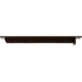 thumbnail image 4 of Ekena Millwork 3"W x 20"D x 2"H Heaton Hidden Support Steel Bracket w/ 16" Support Depth, Antiqued Bronze, 4 of 11