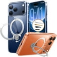 thumbnail image 1 of TORRAS 360 Click-Lock Rotating Stand Case for iPhone 17 Pro Max | Satisfying Click Sound | Mil-Grade Protection | Fit for MagSafe | Camera Control | O, 1 of 9
