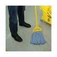 thumbnail image 5 of Mop Head, Standard Head, Cotton/synthetic Fiber, Cut-End, #16., Blue | Bundle of 2, 5 of 9