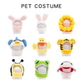 thumbnail image 4 of Disfraz de mascota para gatos, cubierta para cabeza de gatito, vestido con orejas, abeja, pingüino, pato, conejo, trajes de animales WD.WDQZL Hogar, 4 of 4