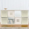 thumbnail image 2 of Sorbus Panier Cube de Rangement Pliable (6 Pa), Beige, 2 of 11