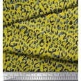 thumbnail image 3 of Soimoi Silk Fabric Leopard Animal Skin Decor Fabric Printed Yard 42 Inch Wide, 3 of 3
