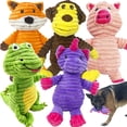 thumbnail image 1 of Plush Toys Jalousie, paquete de 5 unidades, para perros medianos y grandes, con chirrido, 1 of 6