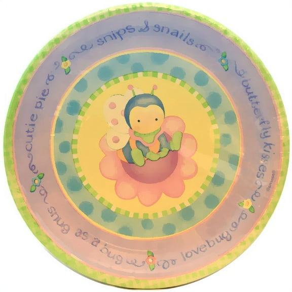 Baby Shower 'Snuggle Bugs' Large Paper Plates (8ct)