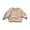 Beige, variant on Gerichy Toddler Baby Boy Clothes Girl Basic Plain Sweatshirt Long Sleeve Shirts Kids Fall Winter Sweat Shirt Tops 6M-6T