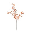 thumbnail image 2 of Autumn Artificial Leaf Branches Bendable Iron‑wire Stems Realistic Foliage Reusable Thanksgiving Indoor Outdoor Floral Decor Supplies Orange, 2 of 6